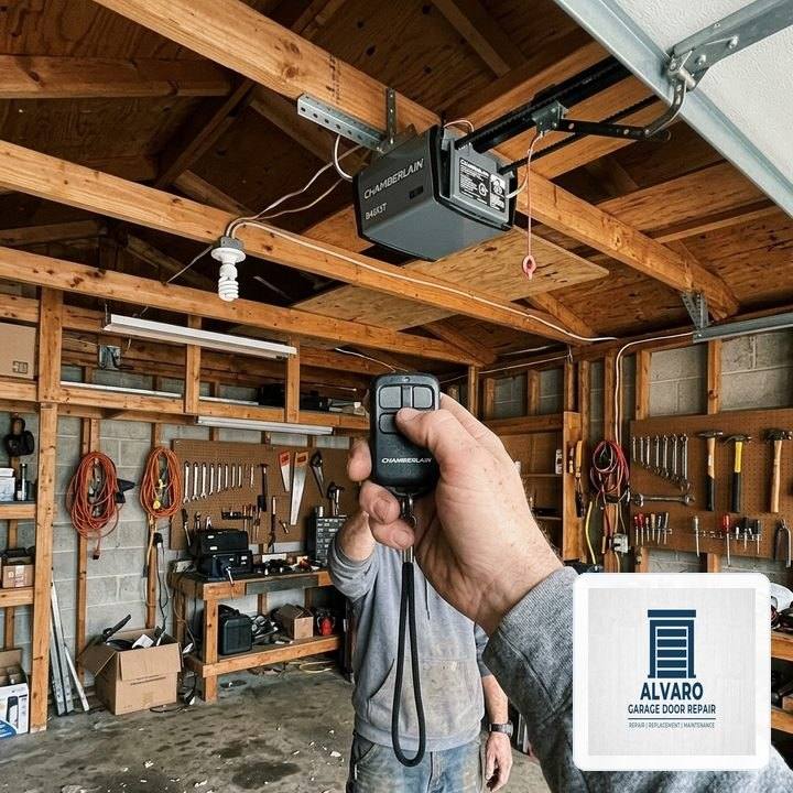 Alvaro Garage Door Repair in Bastrop, TX: Heavy-Duty Steel Section Strut & 11-Gauge Hinge Reinforcement - Bastrop, TX